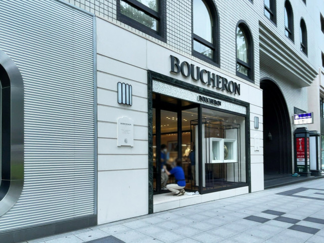 1階のブシュロン 心斎橋店