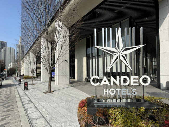 併設されているカンデオホテルズ大阪ザ・タワー