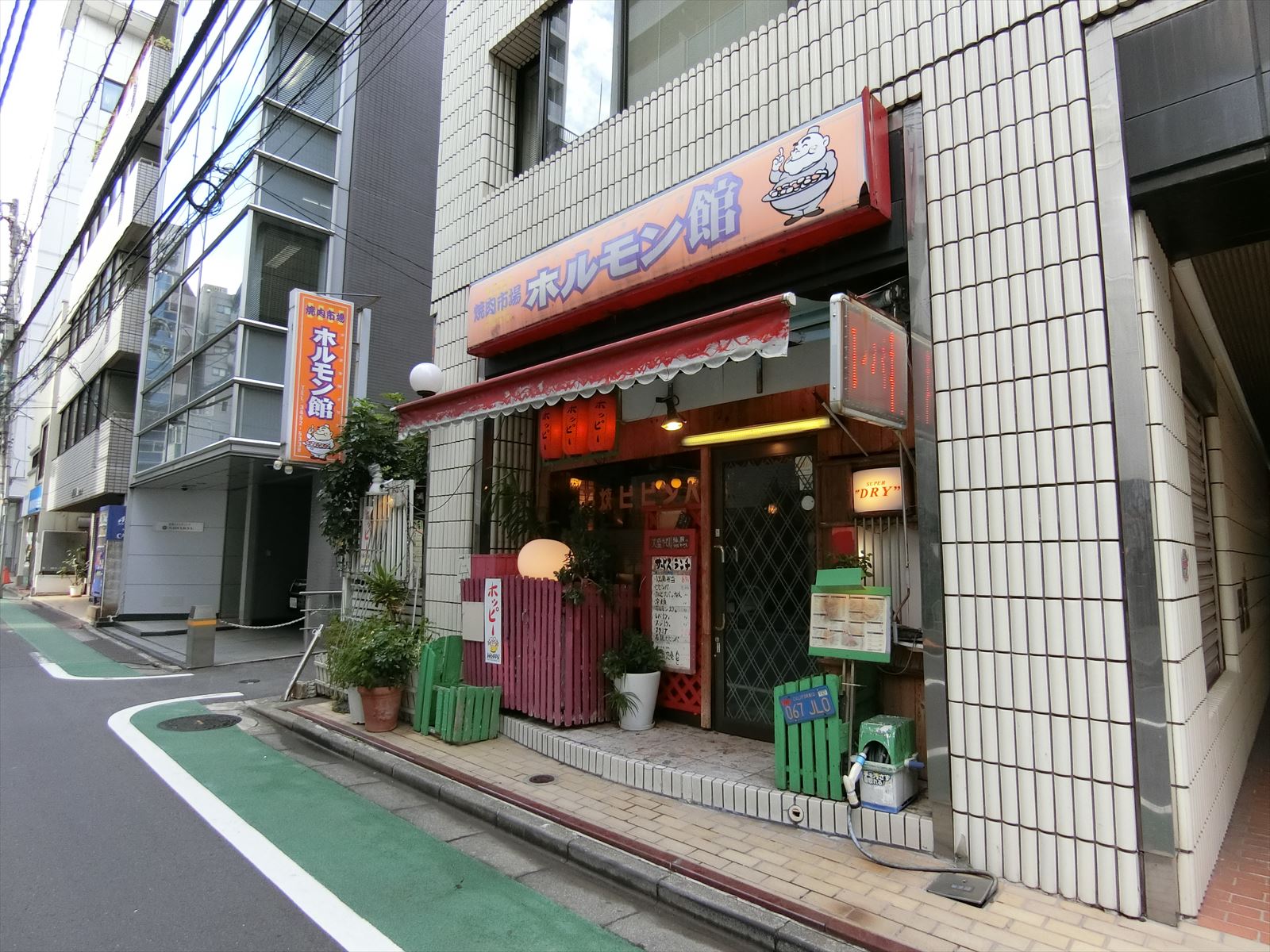 1階の焼肉店
