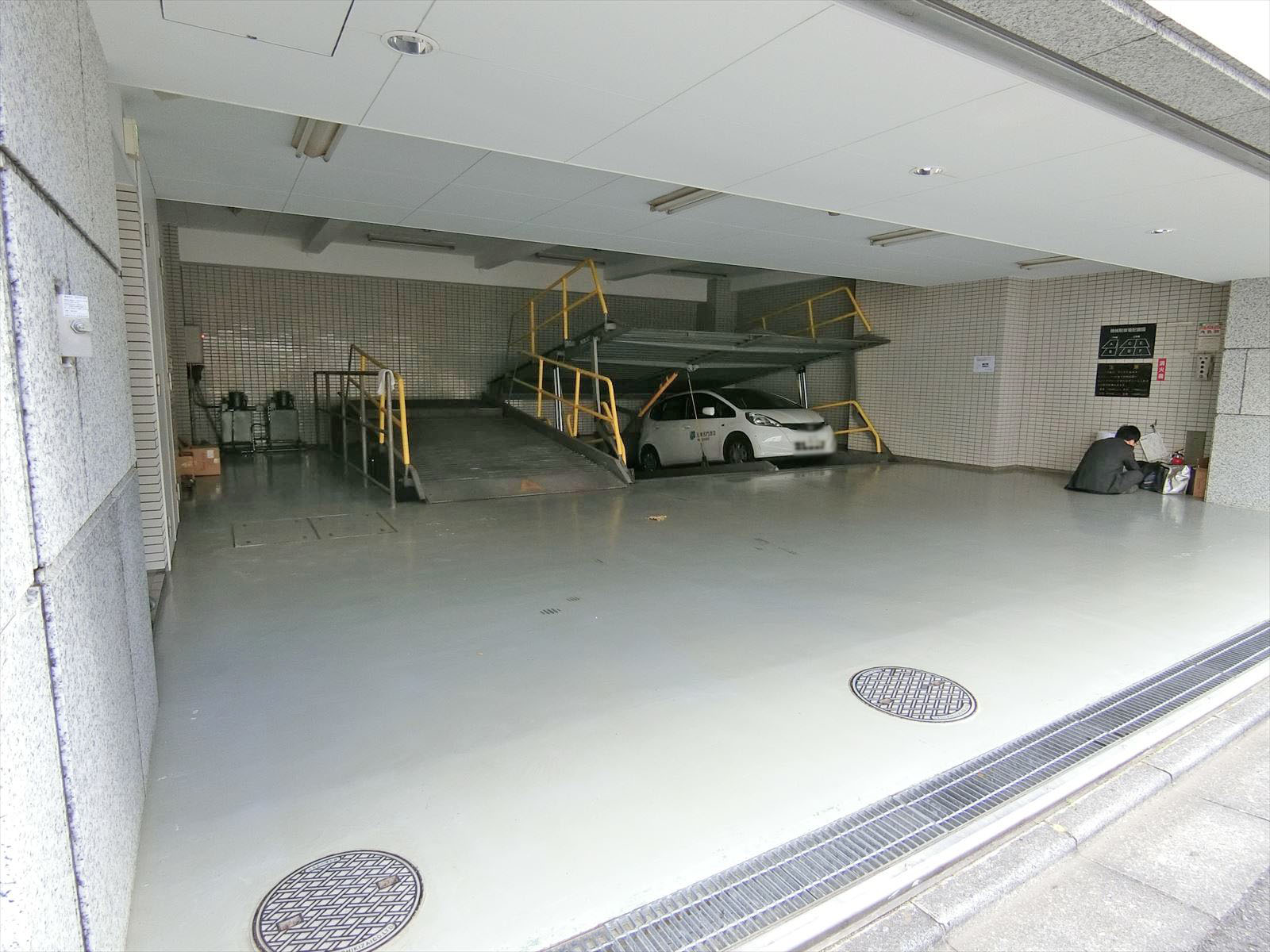 駐車場併設