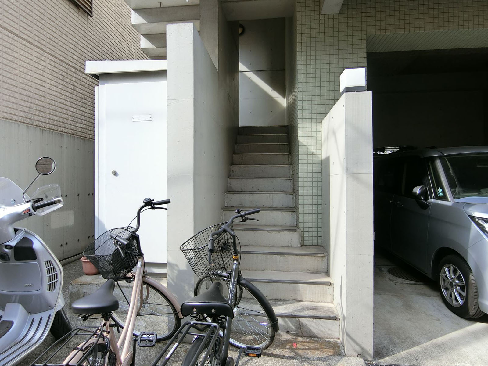 外階段