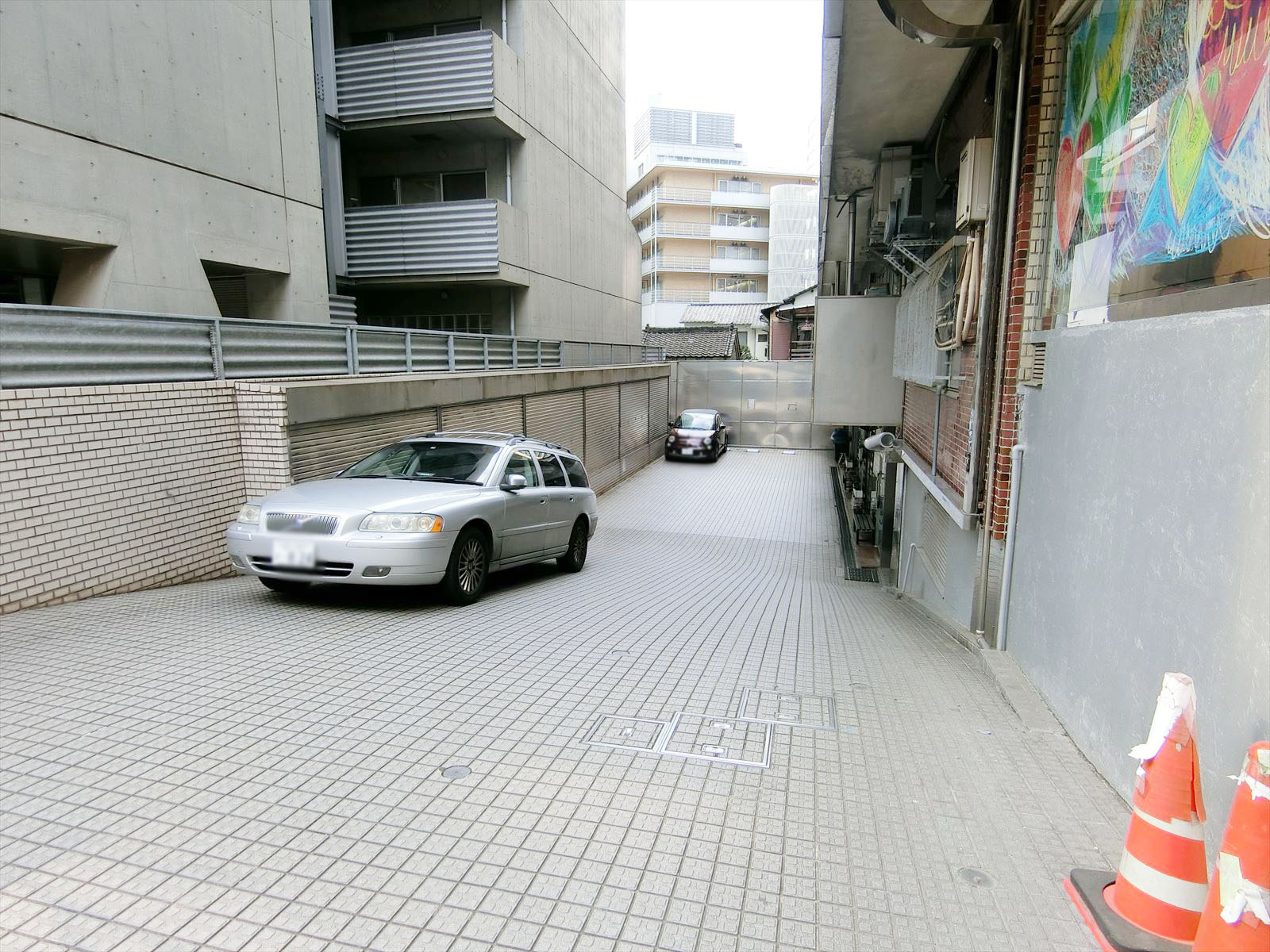 駐車場併設