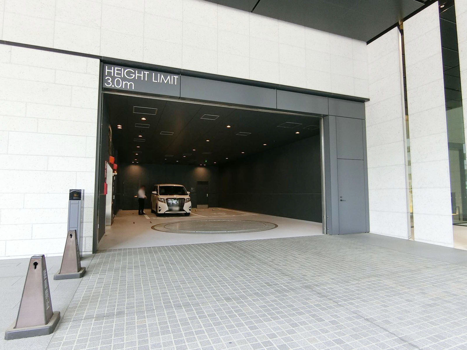 駐車場併設