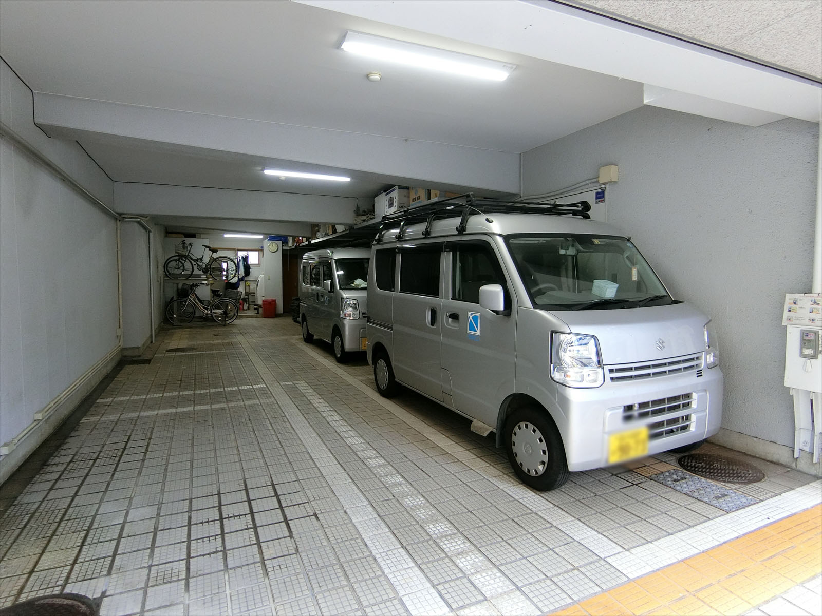 駐車場併設