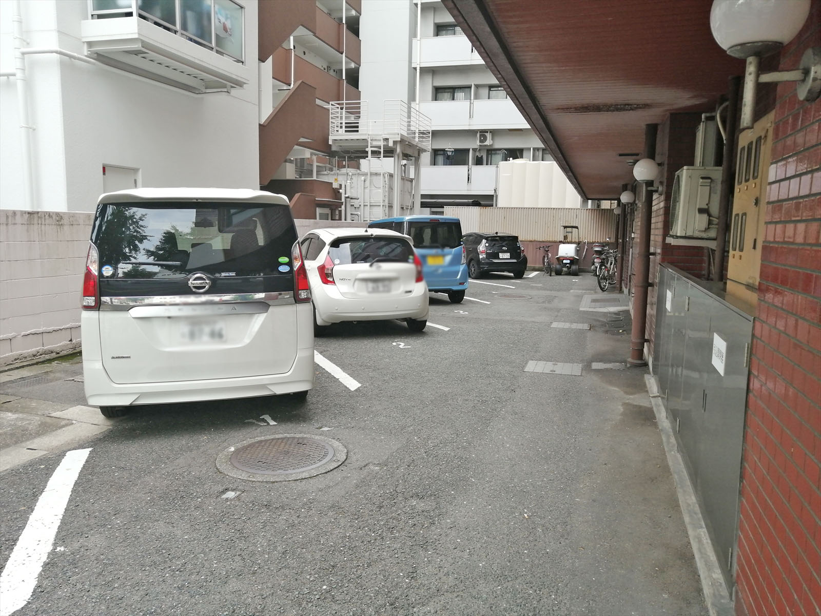 駐車場併設
