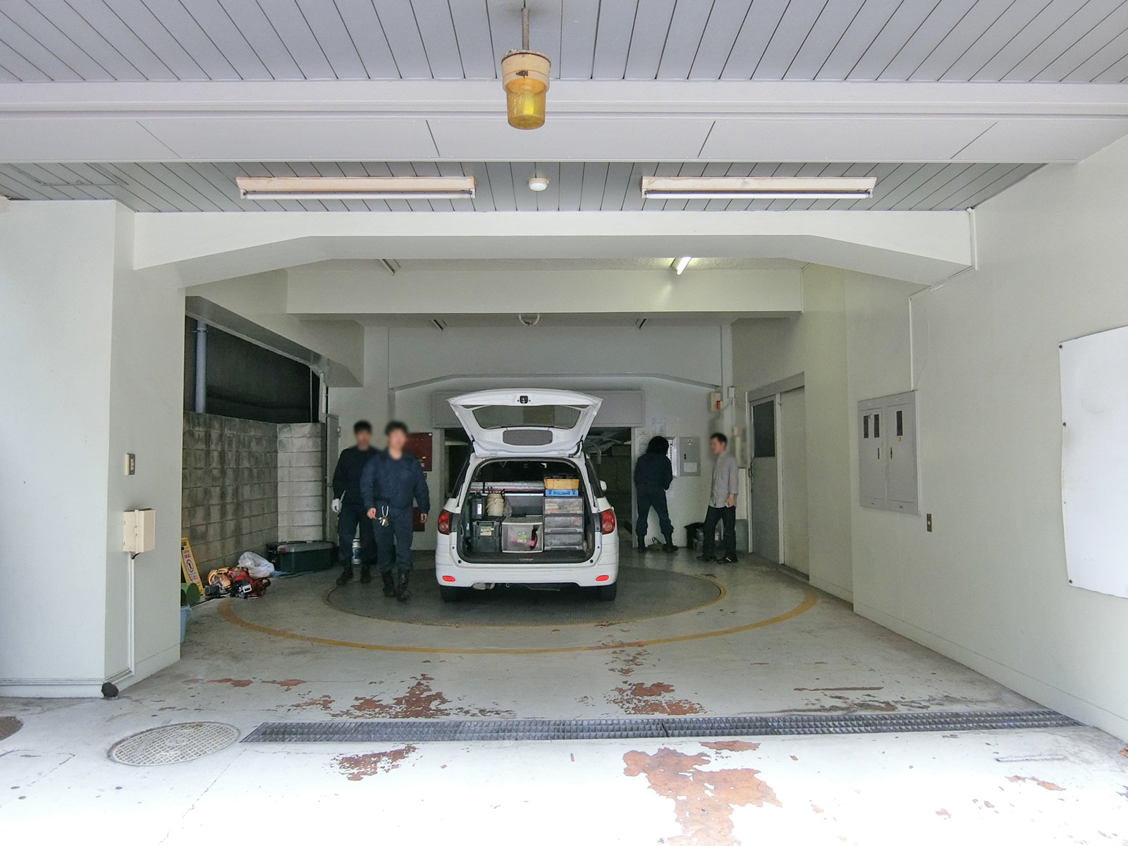 駐車場併設