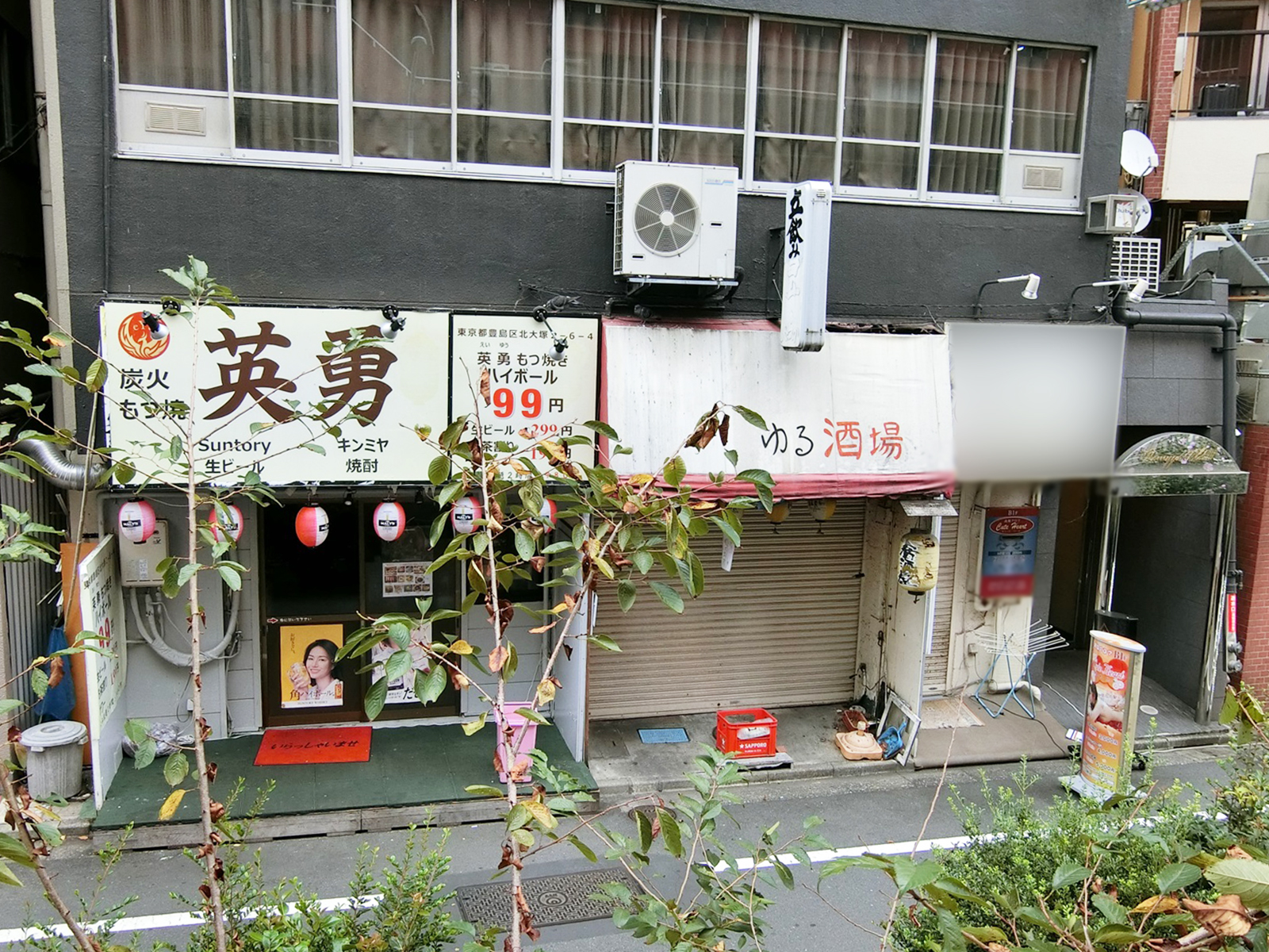 1階テナントの様子