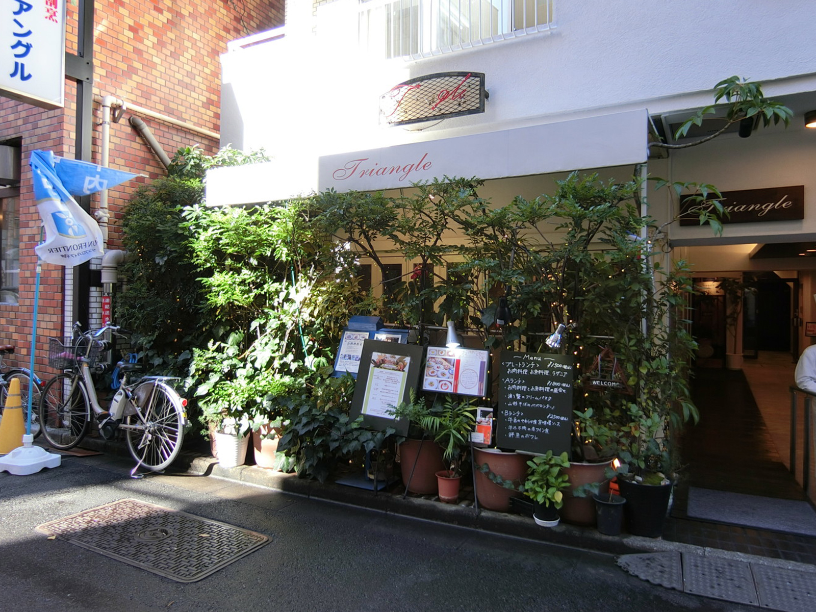 1階のフランス料理店