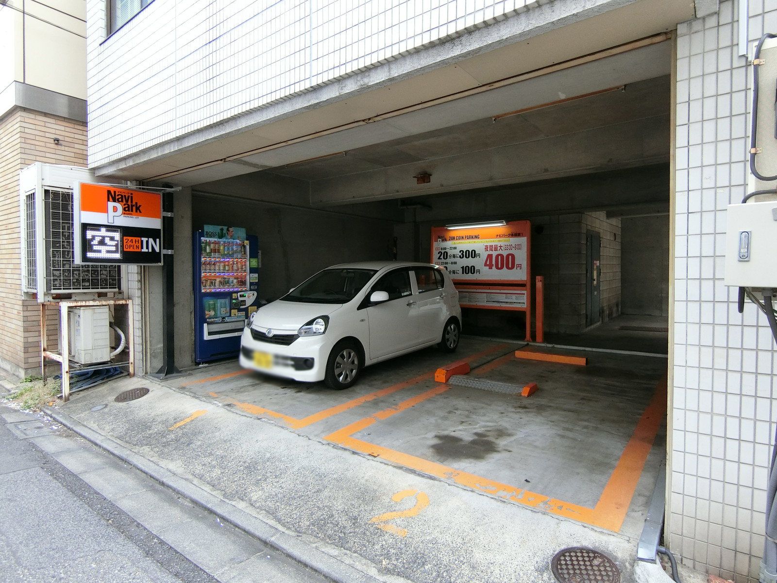 1階のコインパーキング