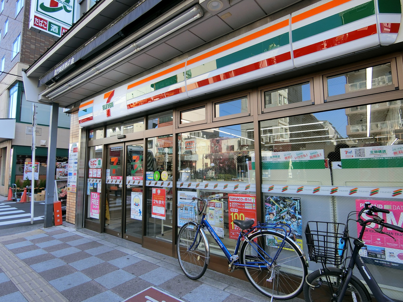 1階:セブンイレブン 浅草田原町店