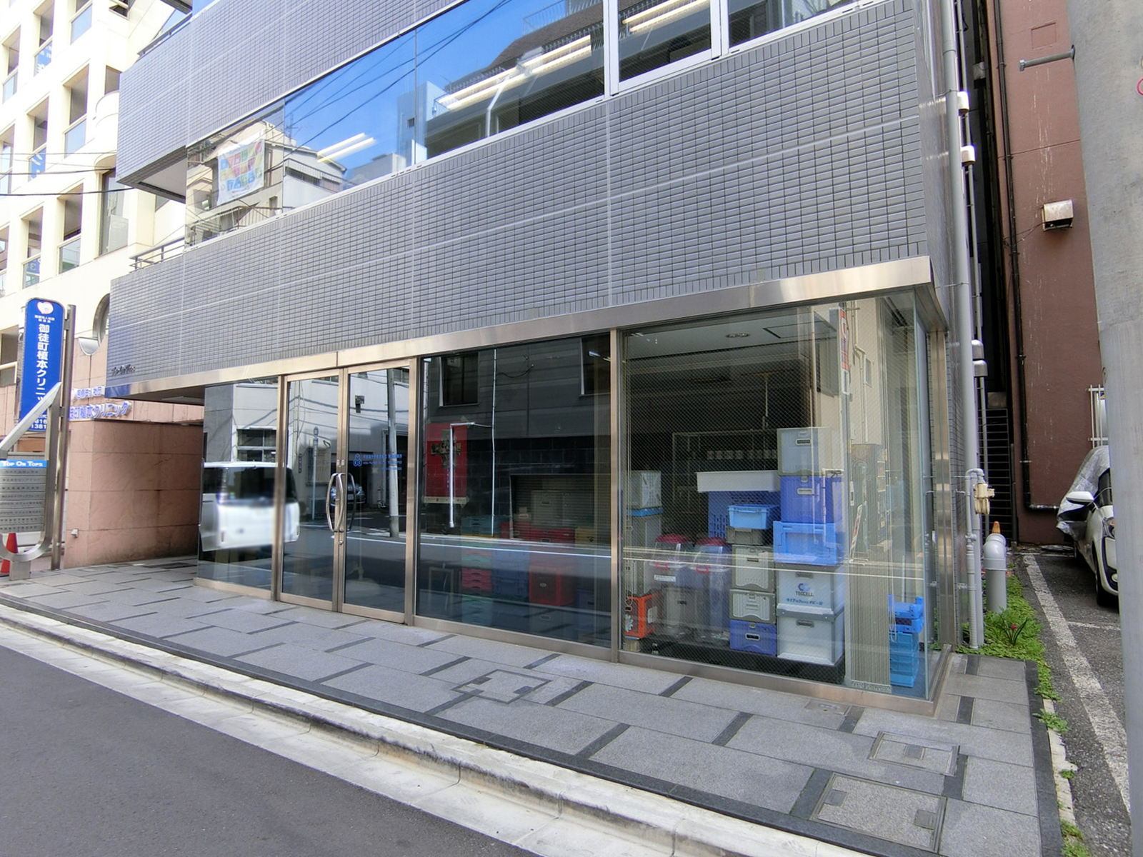1階テナントの様子