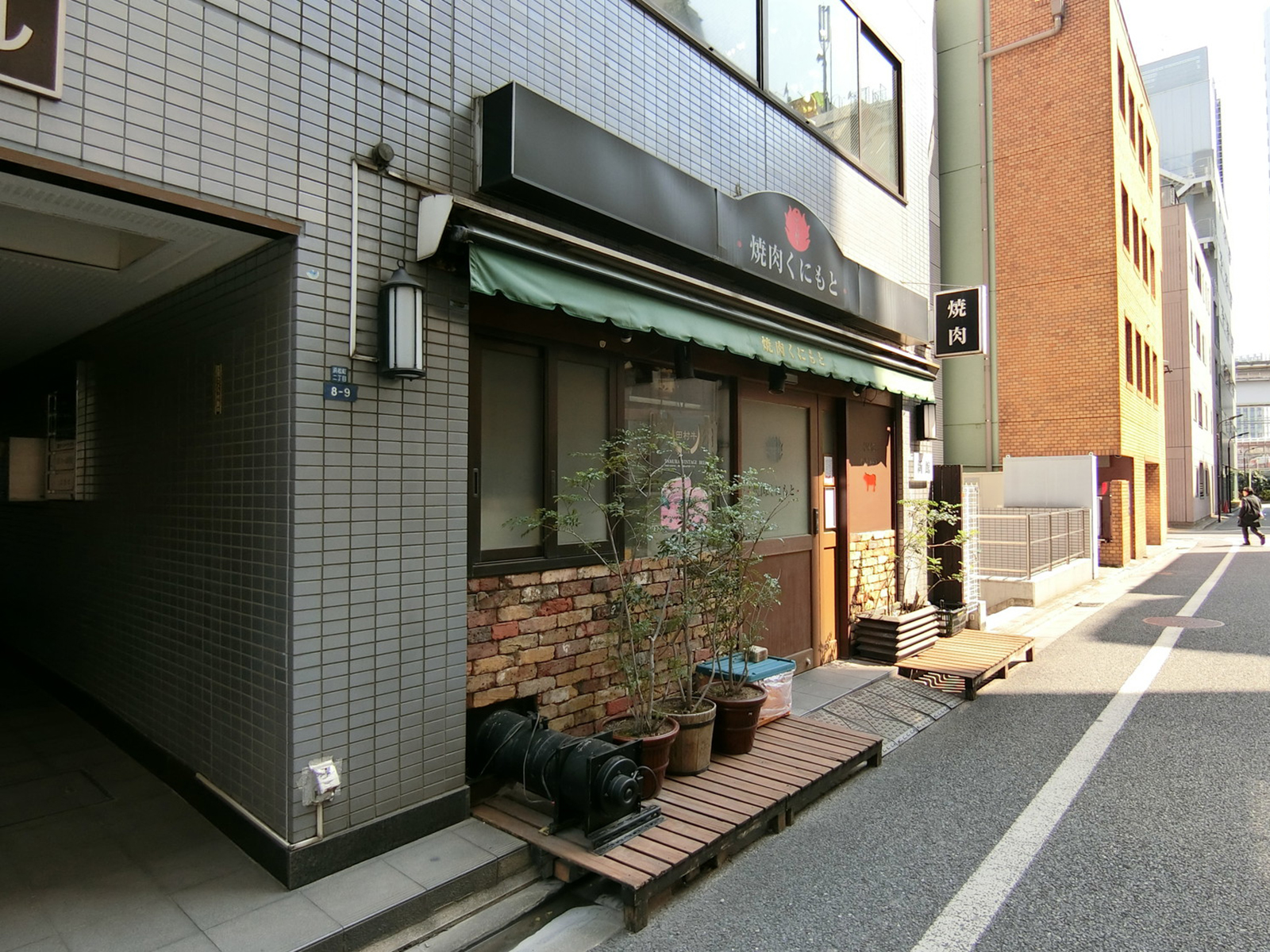 1階テナントの様子
