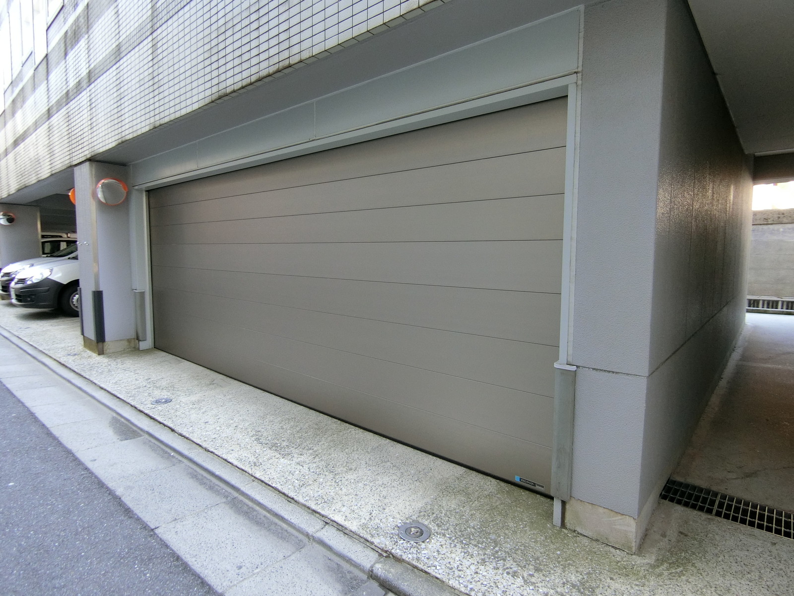 1階のシャッター部分
