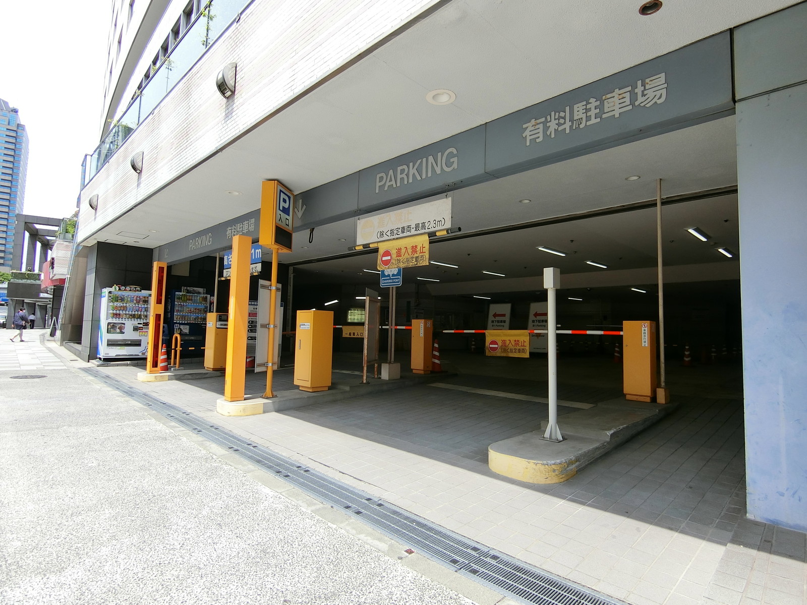 駐車場の様子