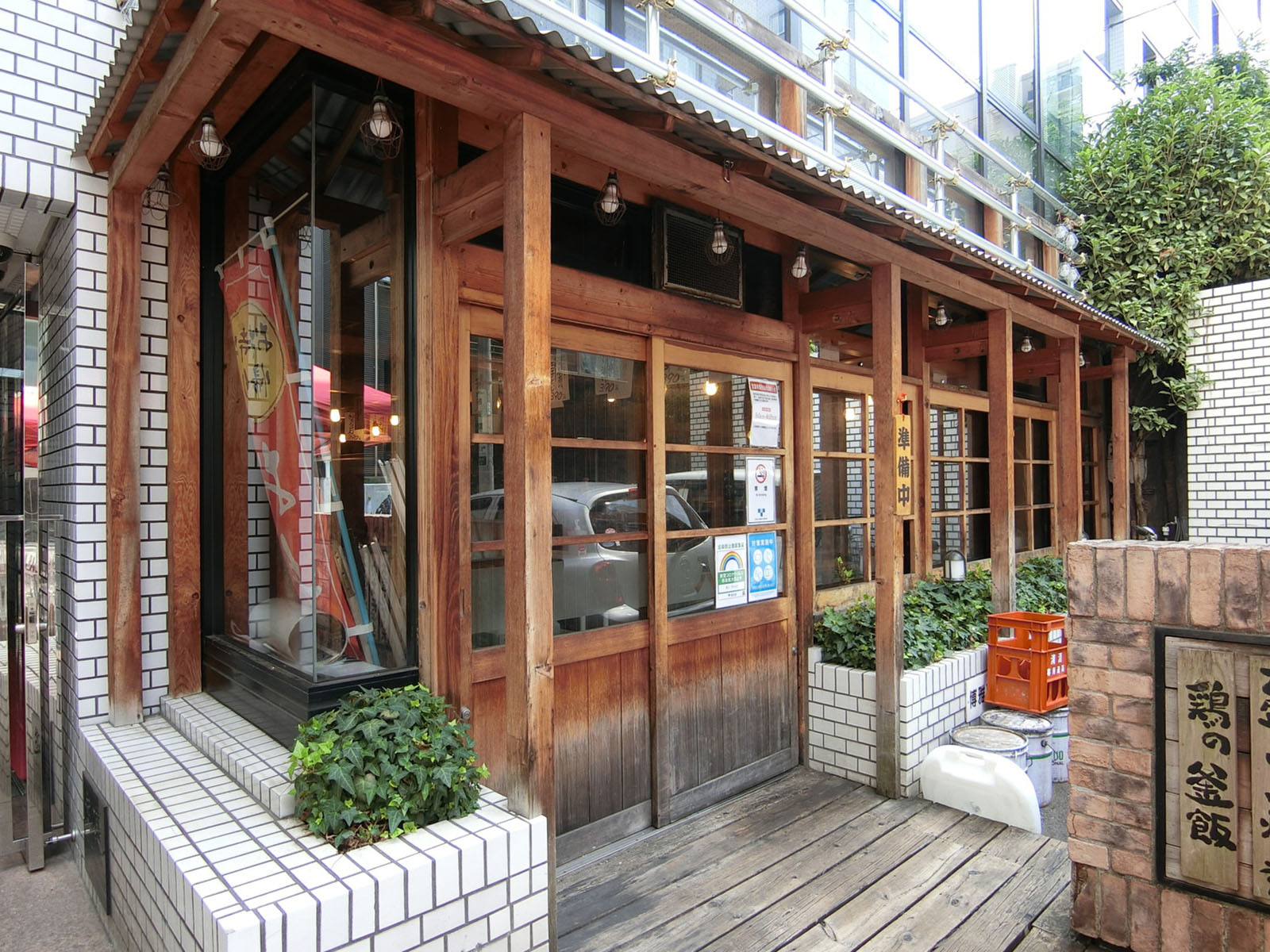 1階の飲食店