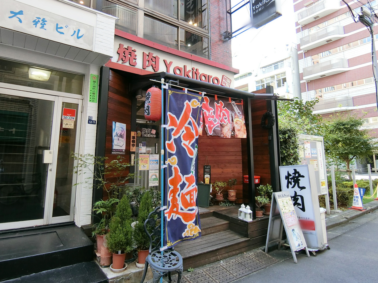 1階の飲食店