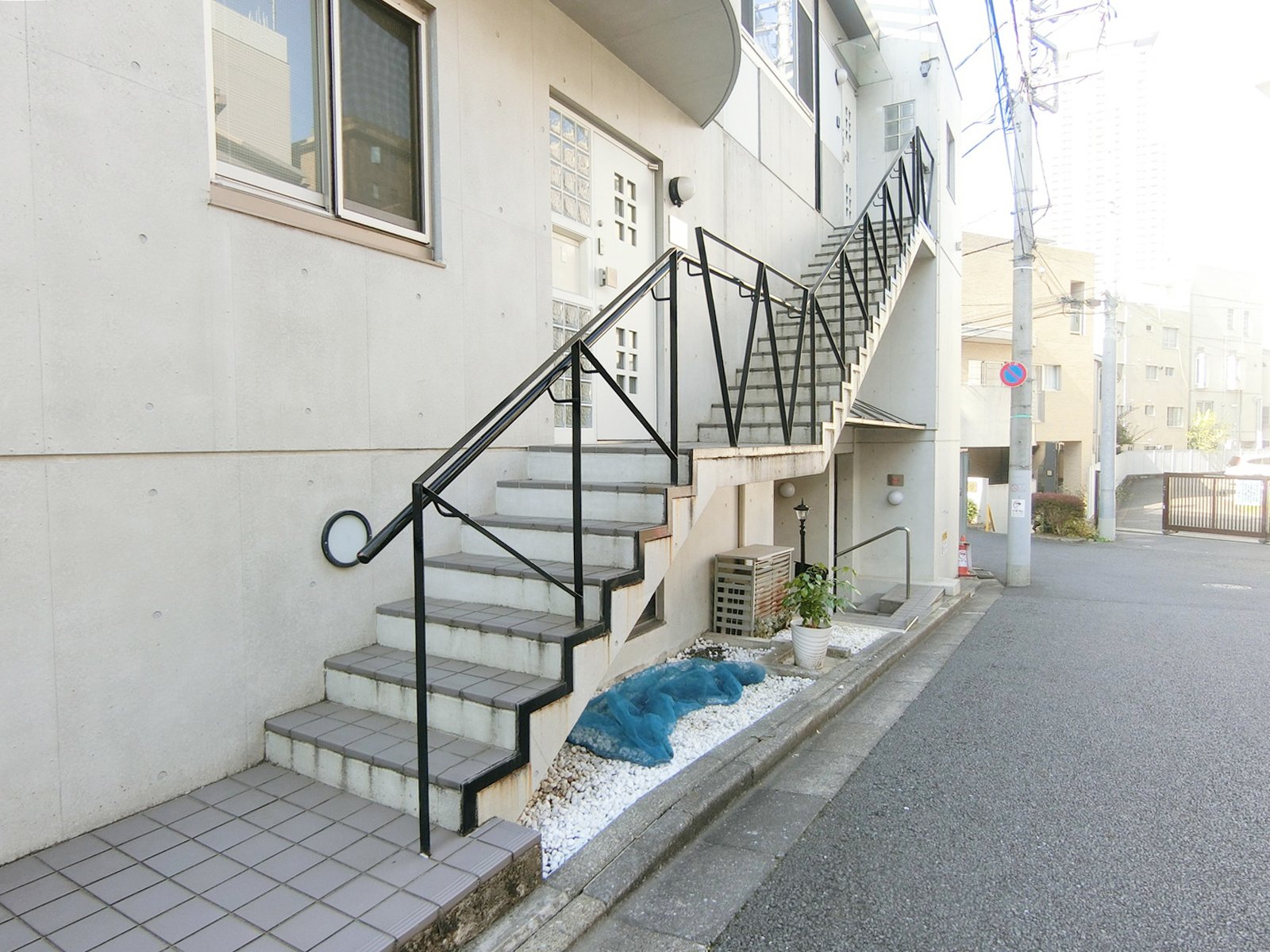 外階段
