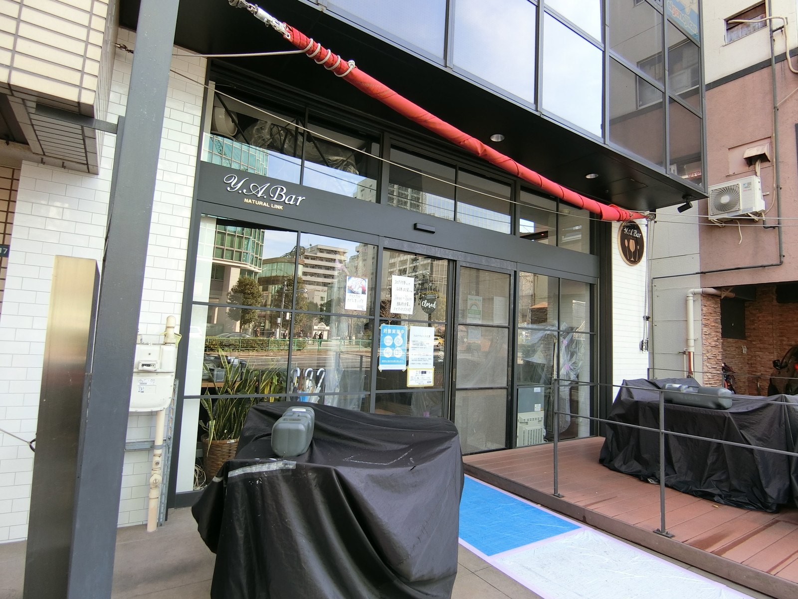 1階の飲食店の様子
