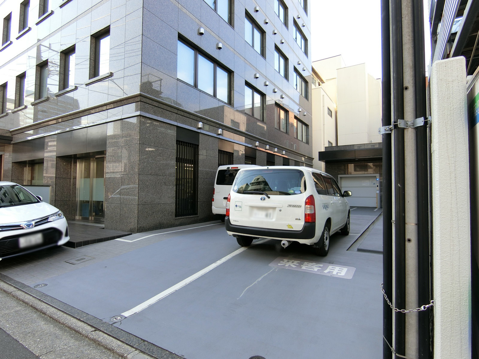 駐車場併設