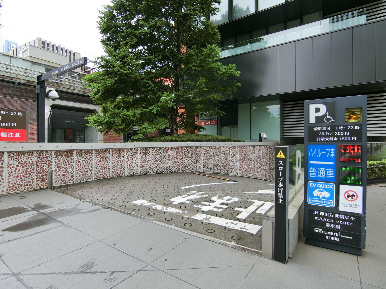 駐車場併設