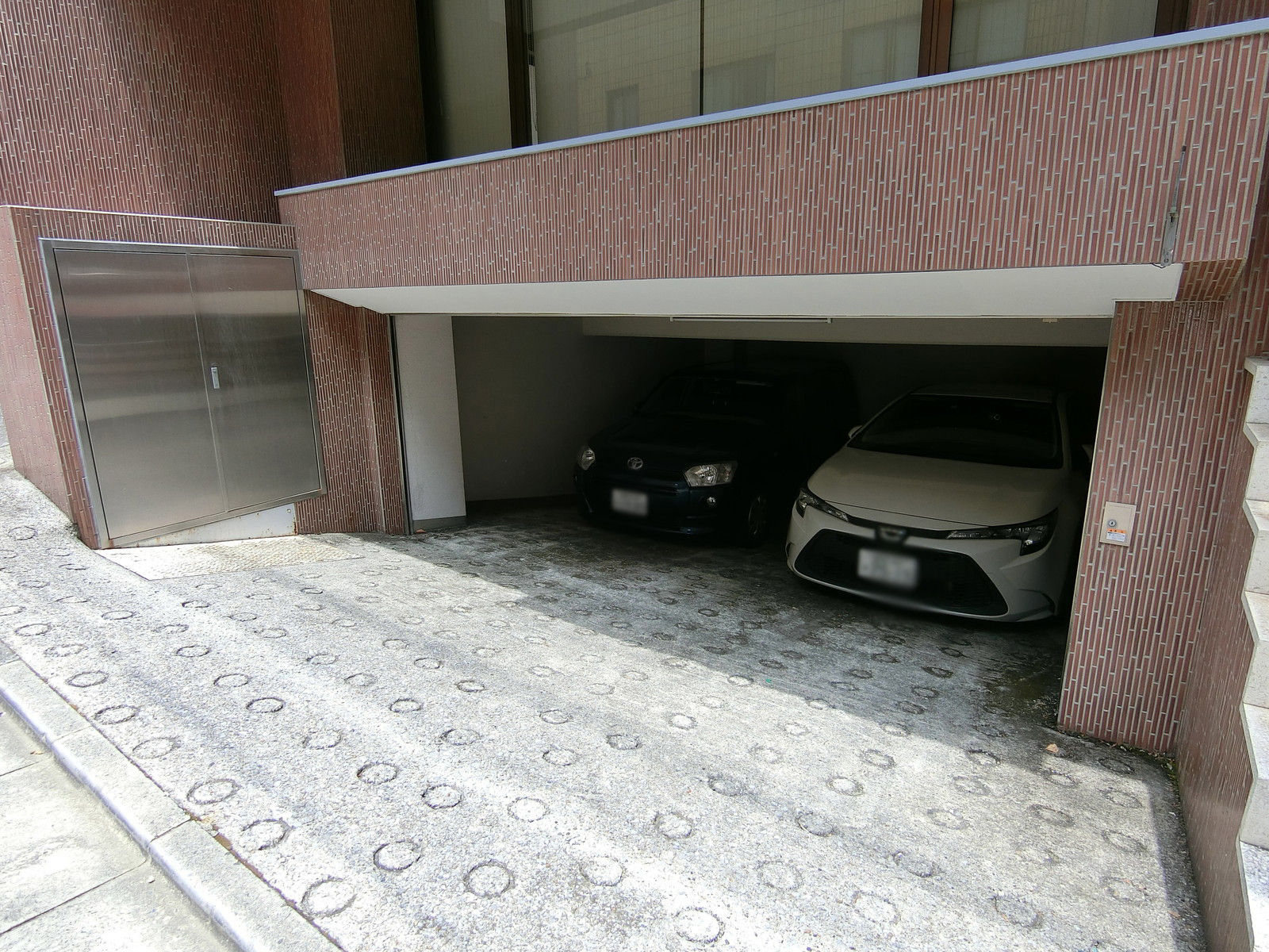 駐車場の様子