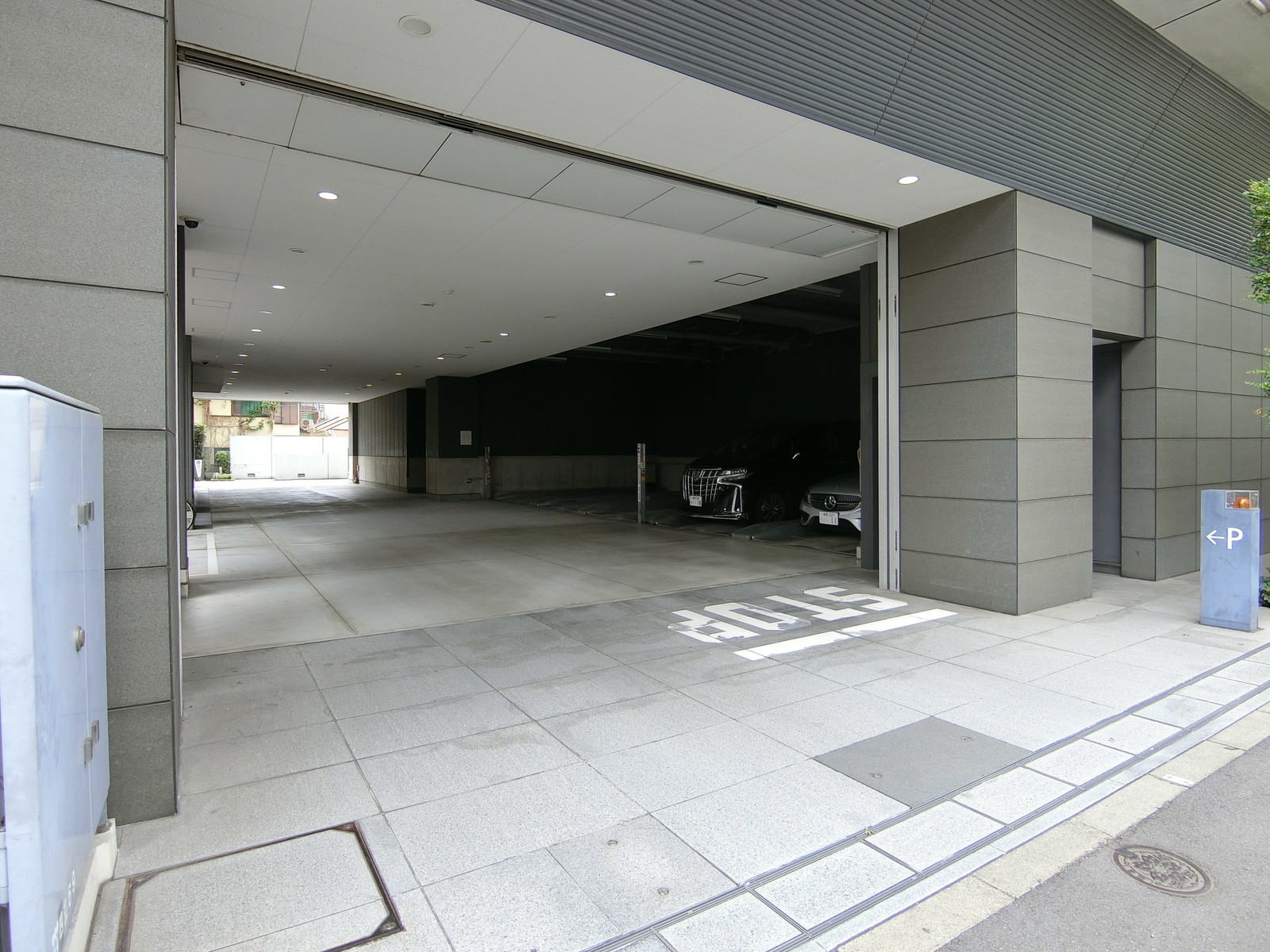 駐車場併設