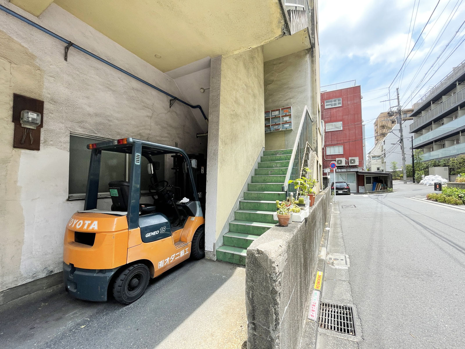 外階段