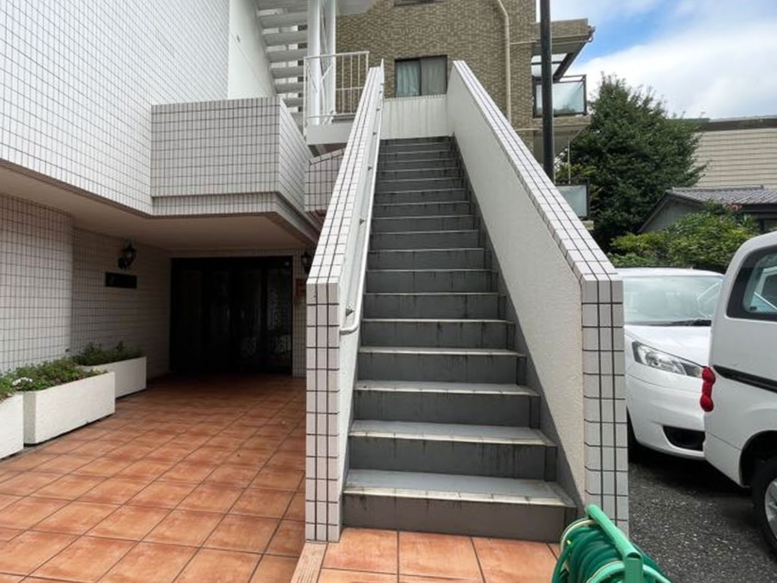 外階段