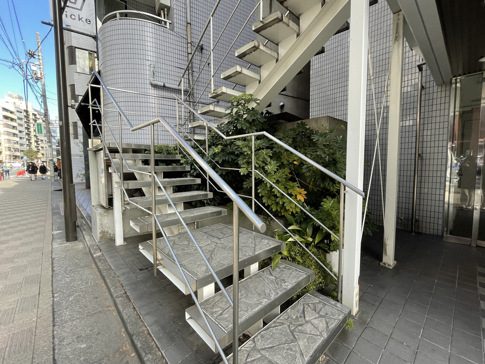 外階段