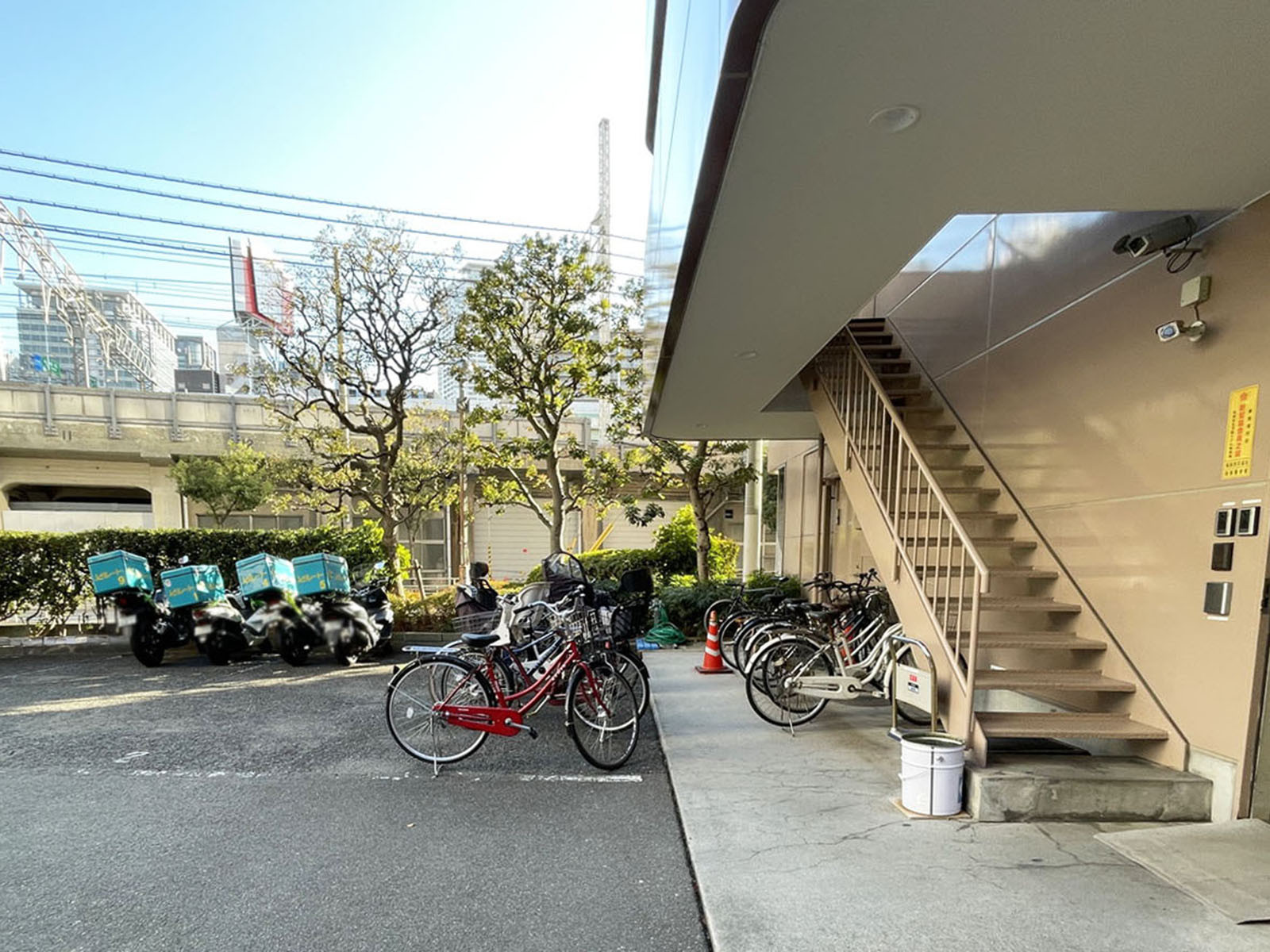 駐輪場