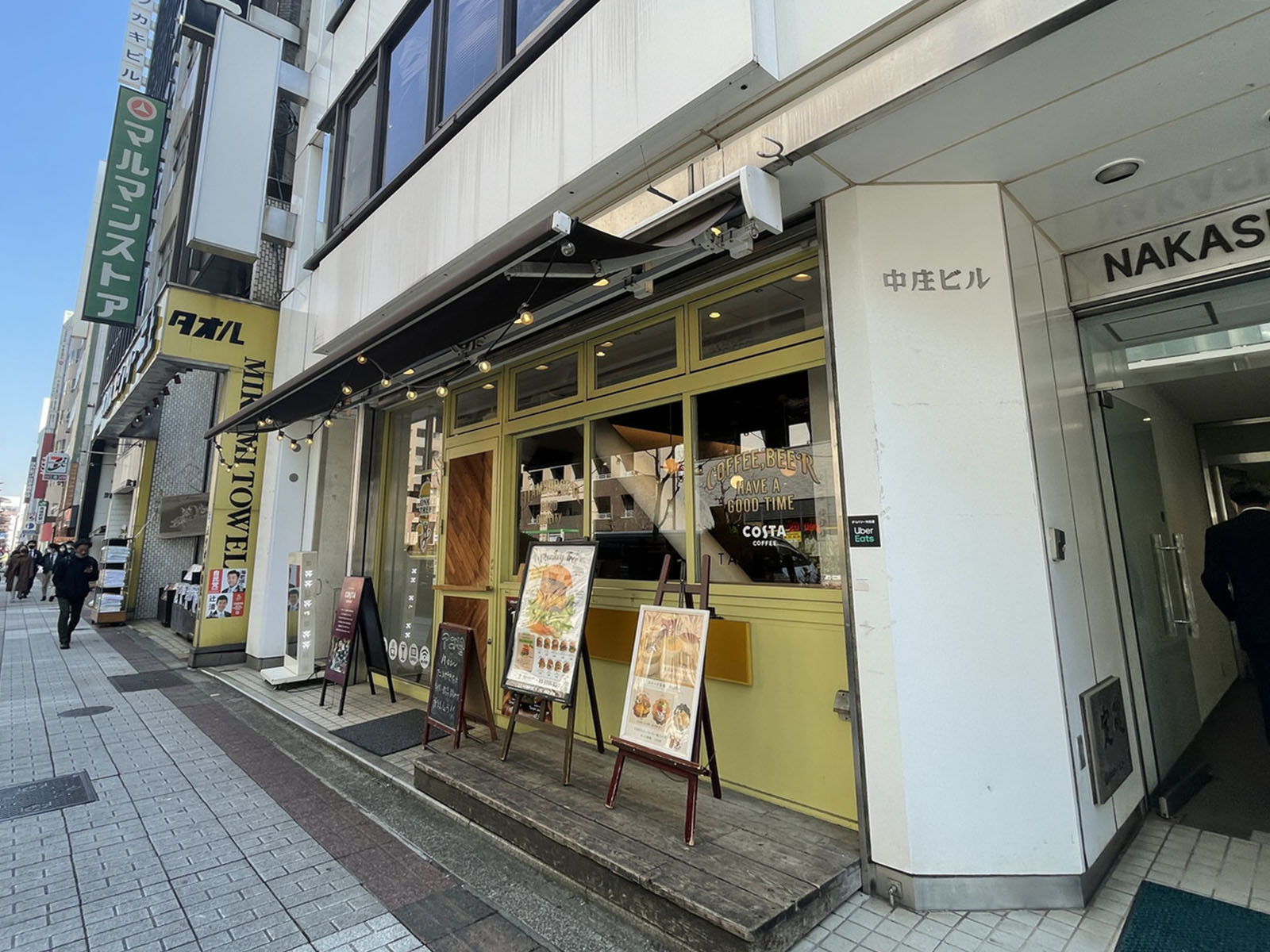1階テナントの様子