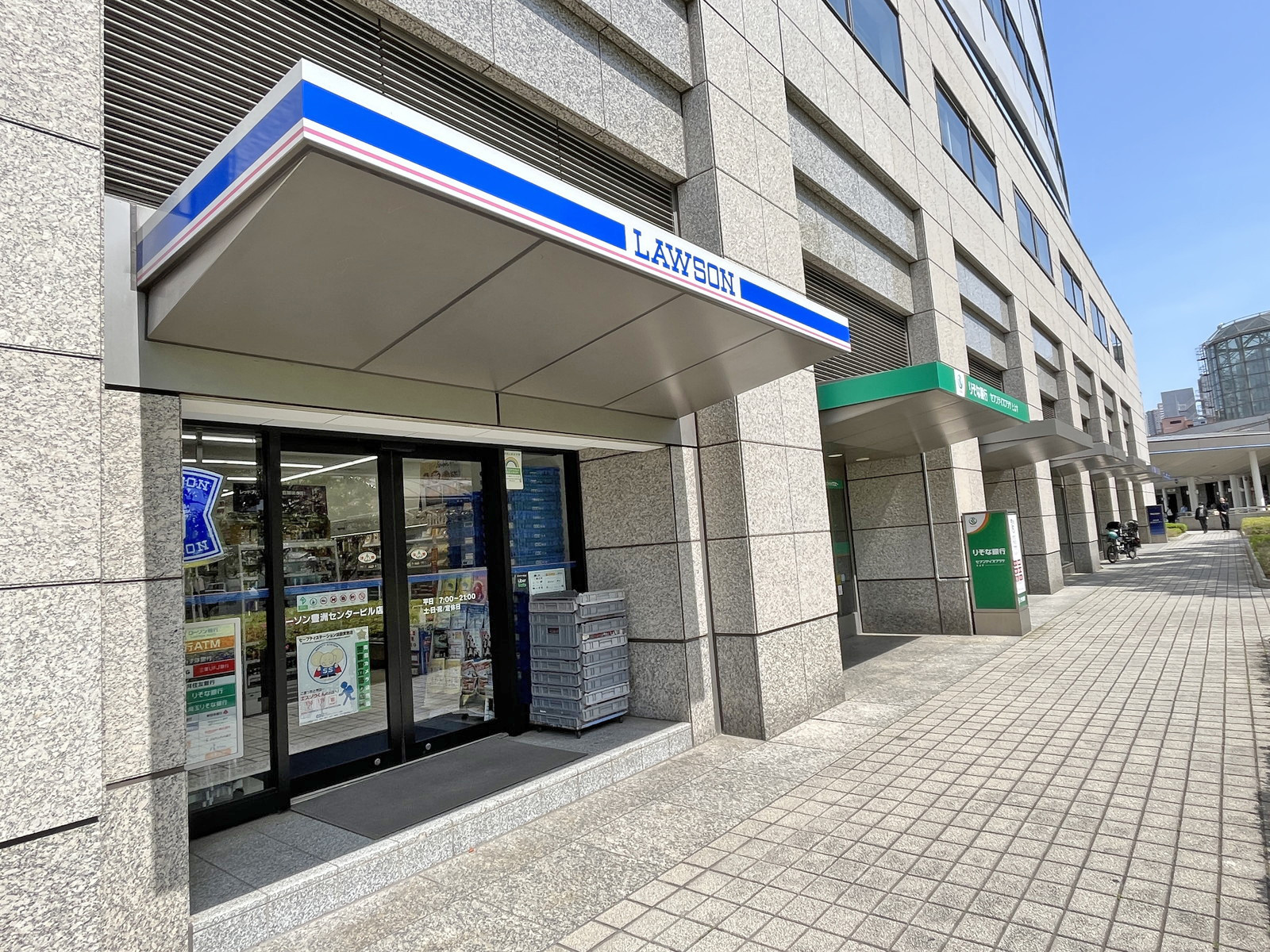 1階テナントの様子