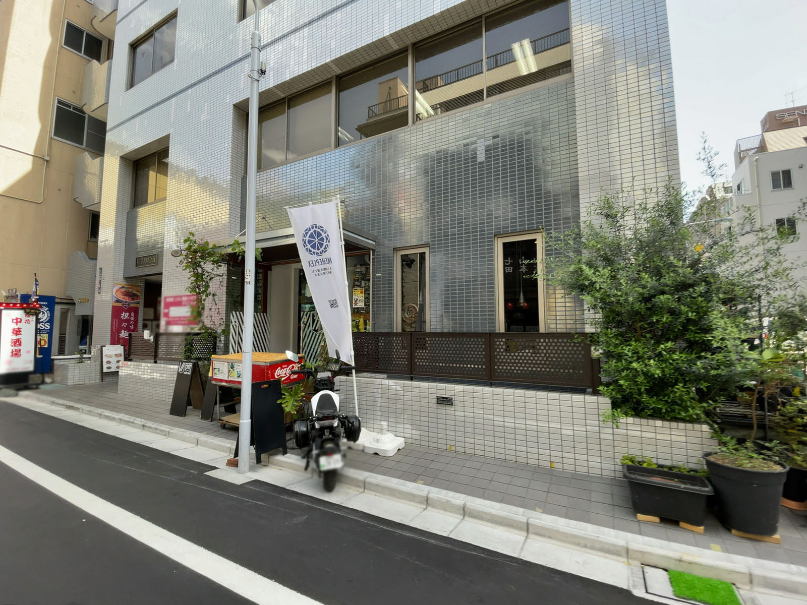 1階の飲食店