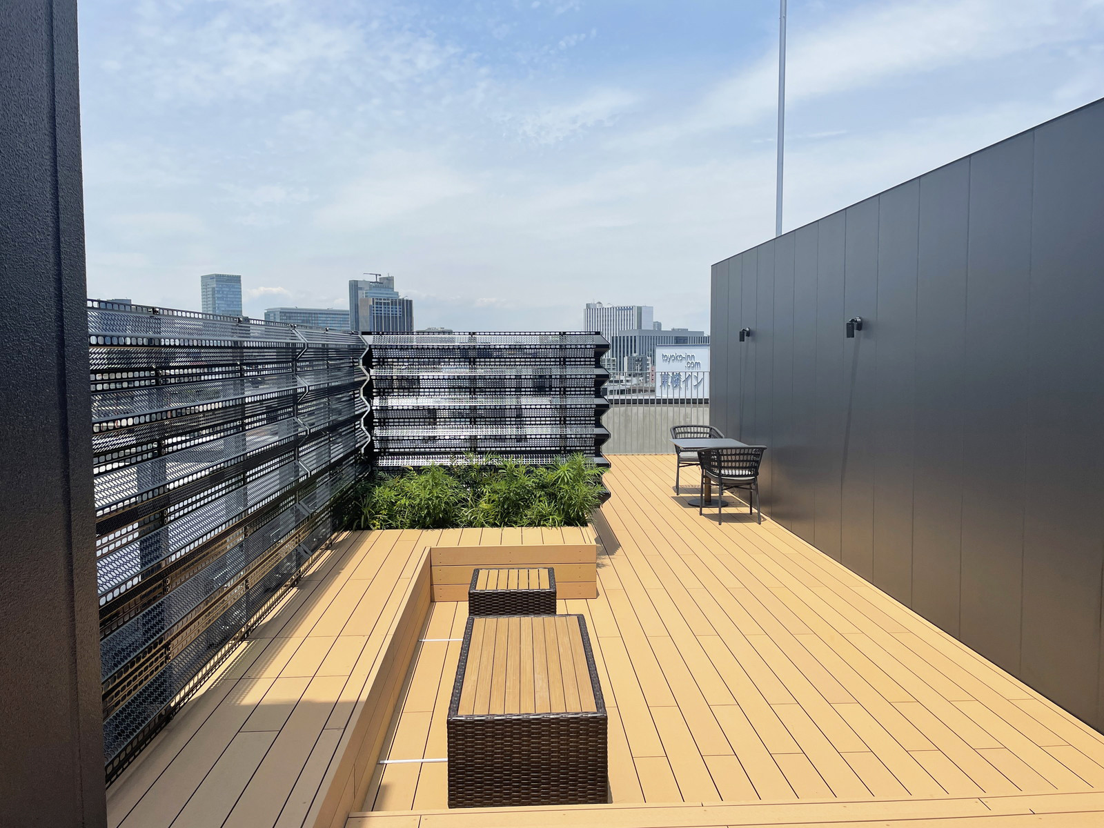 屋上の様子