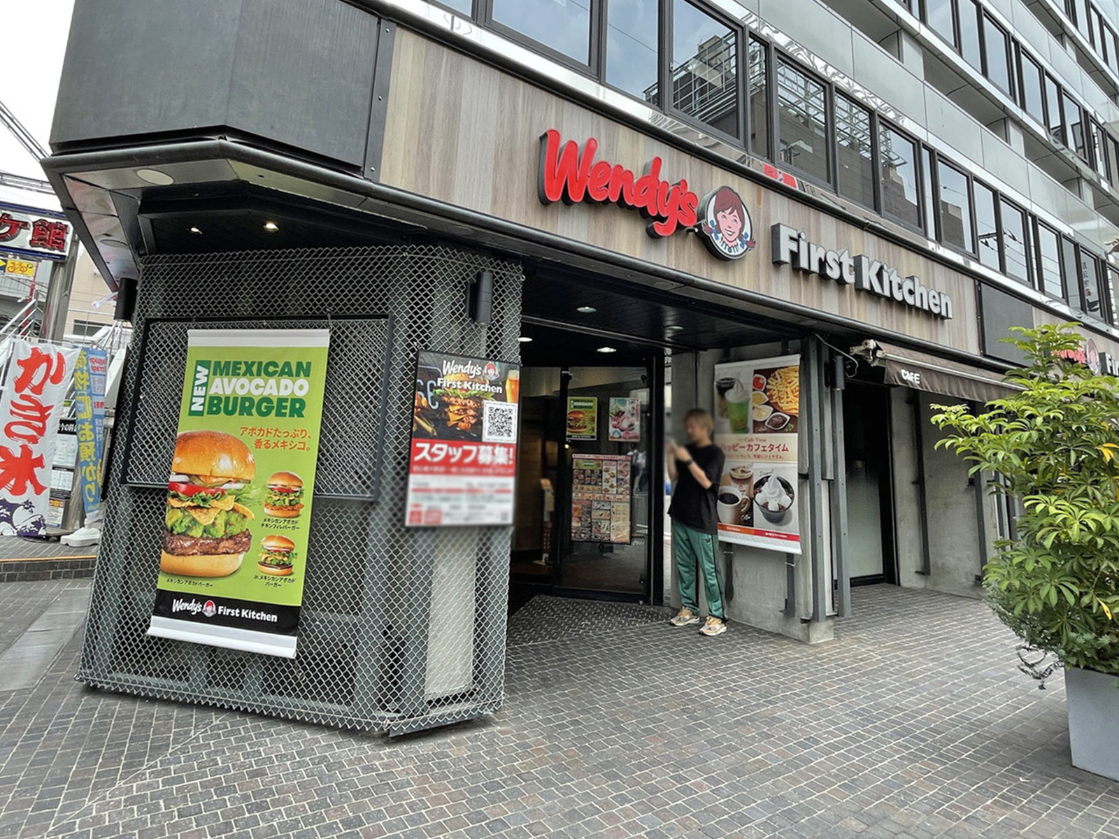 1階のウェンディーズ・ファーストキッチン 下北沢店