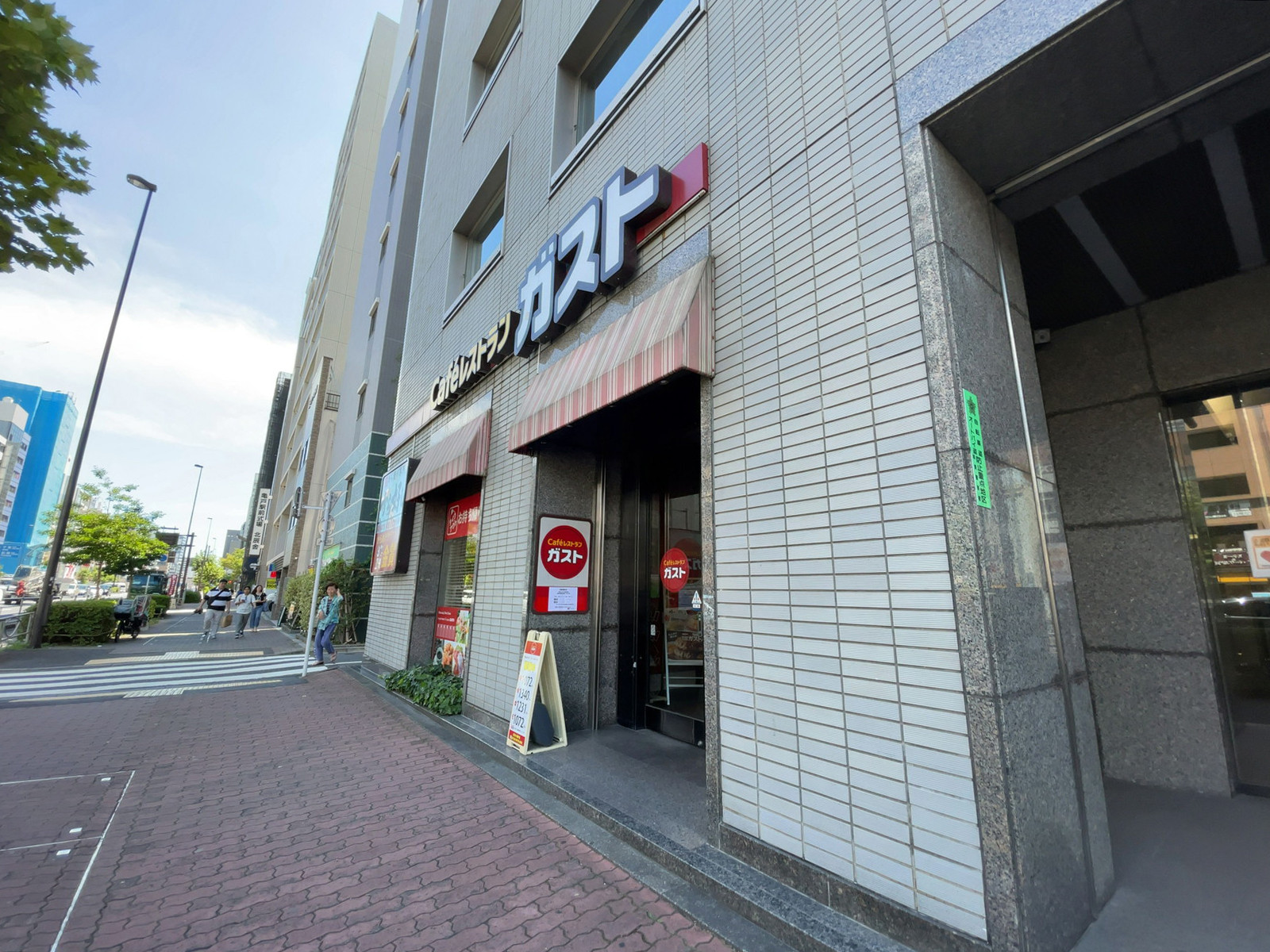 1階のガスト 亀戸店