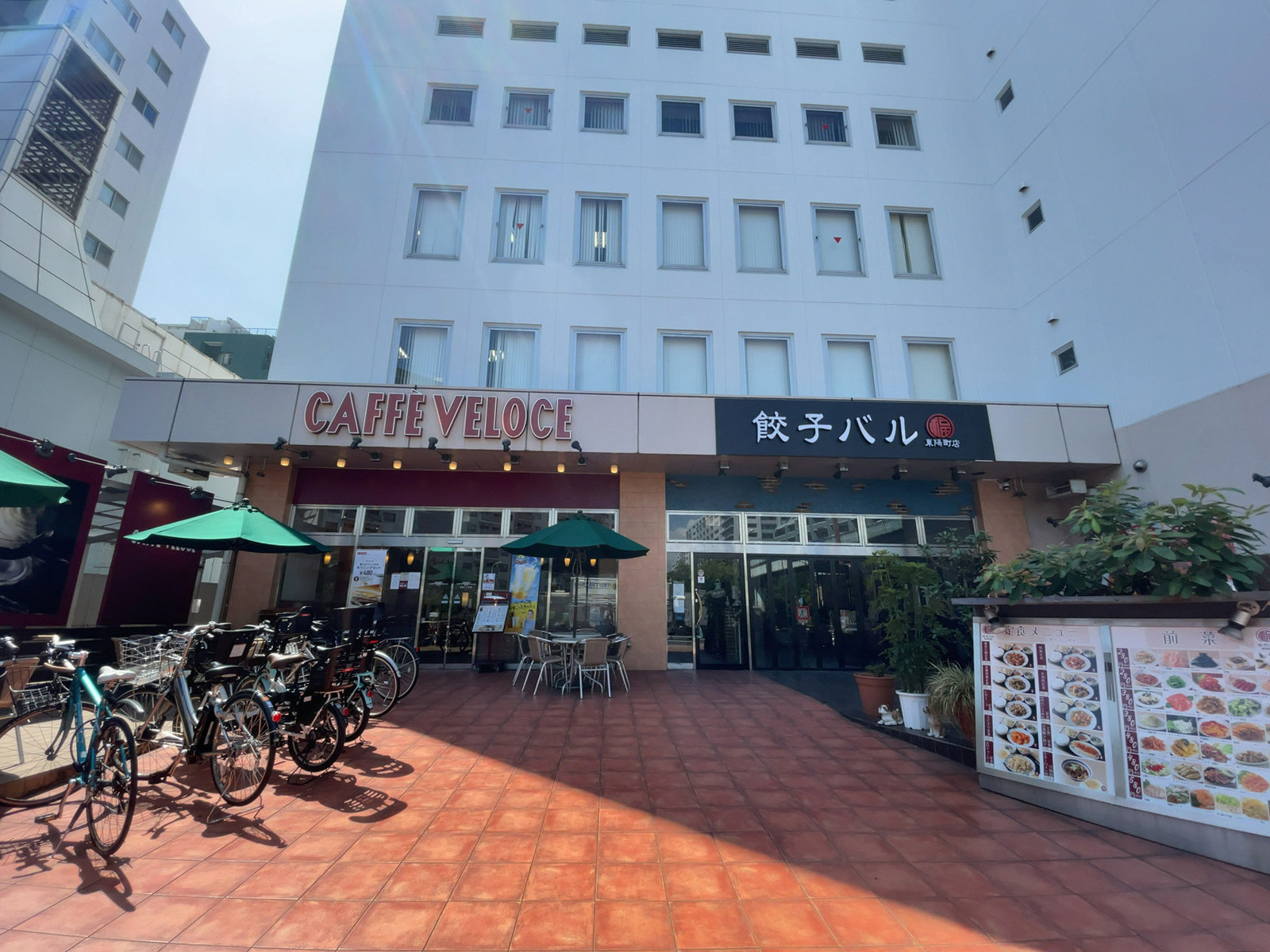 1階の飲食店