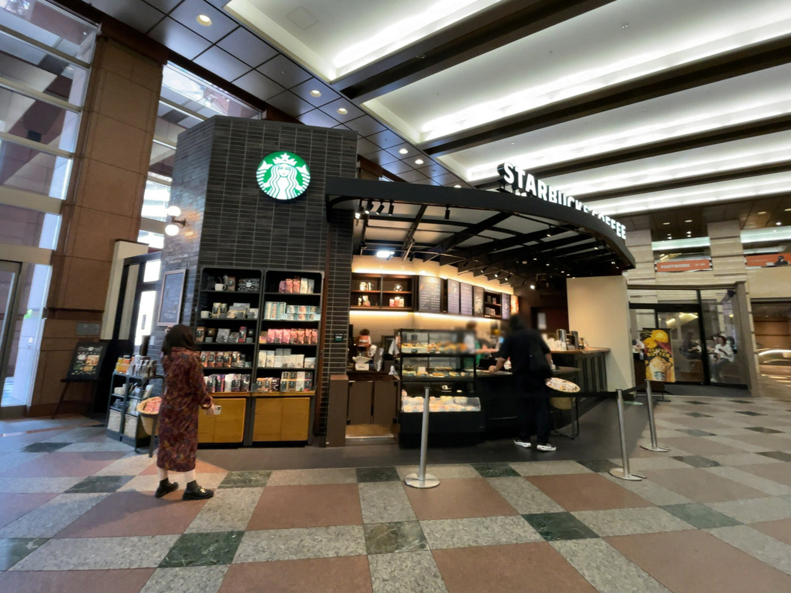 1階のスターバックス コーヒー 恵比寿ガーデンプレイスタワー1F店