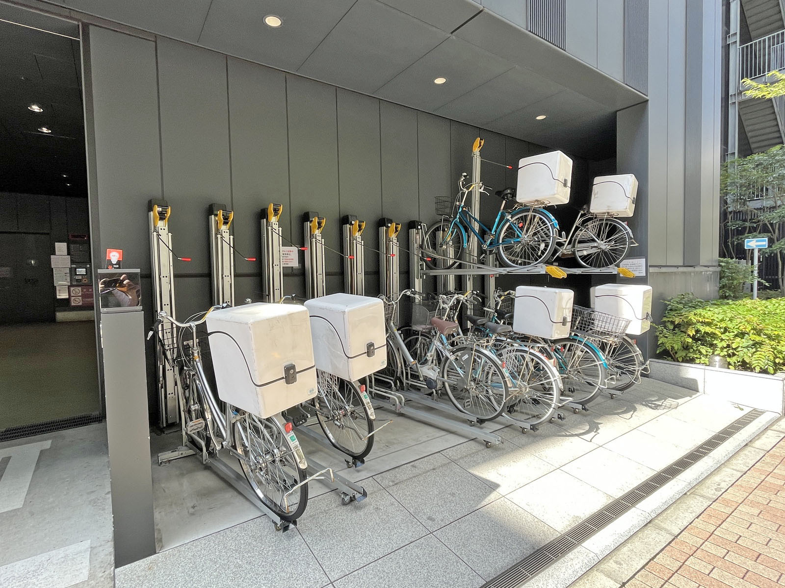 駐輪場