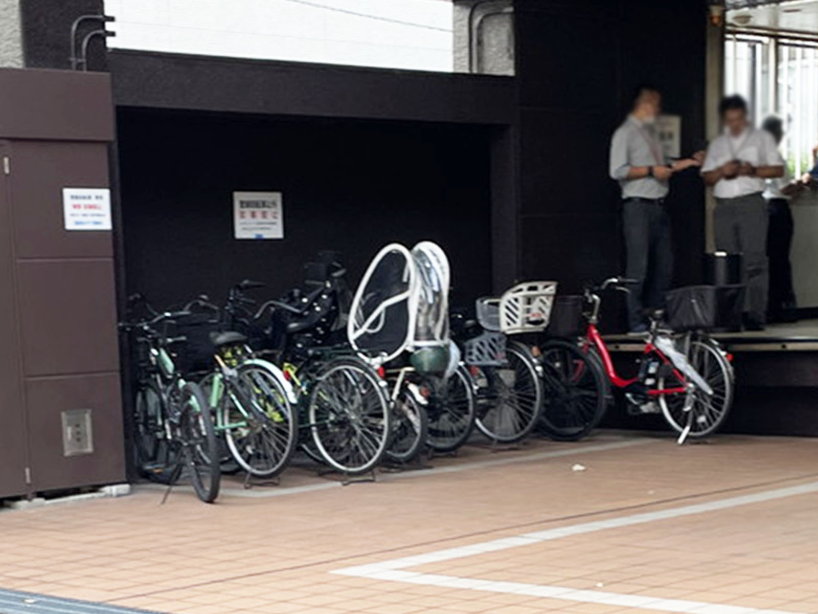 駐輪場