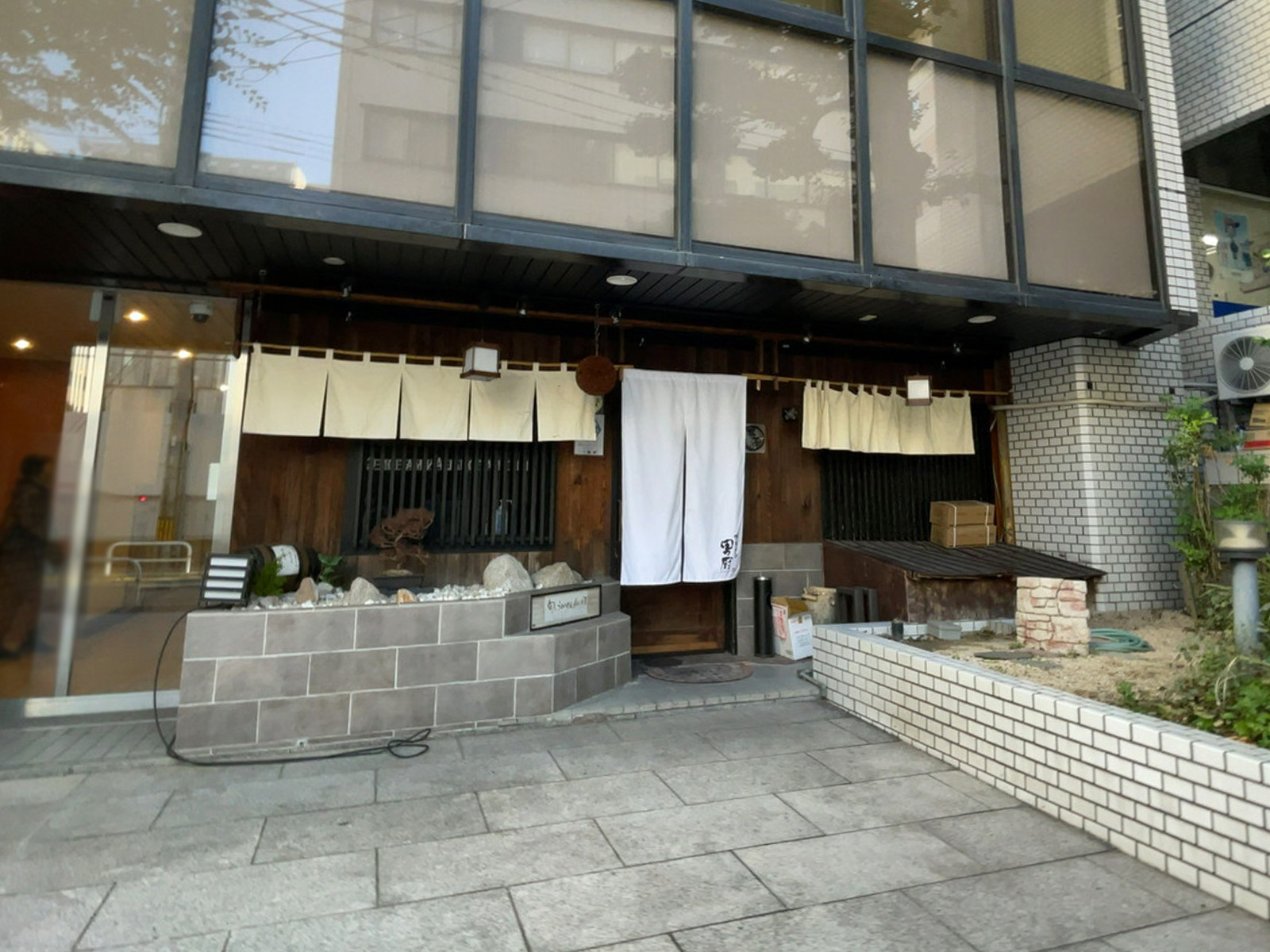 1階の飲食店