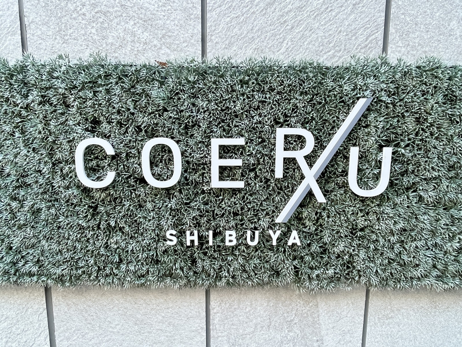 ネームプレート：COERU SHIBUYA