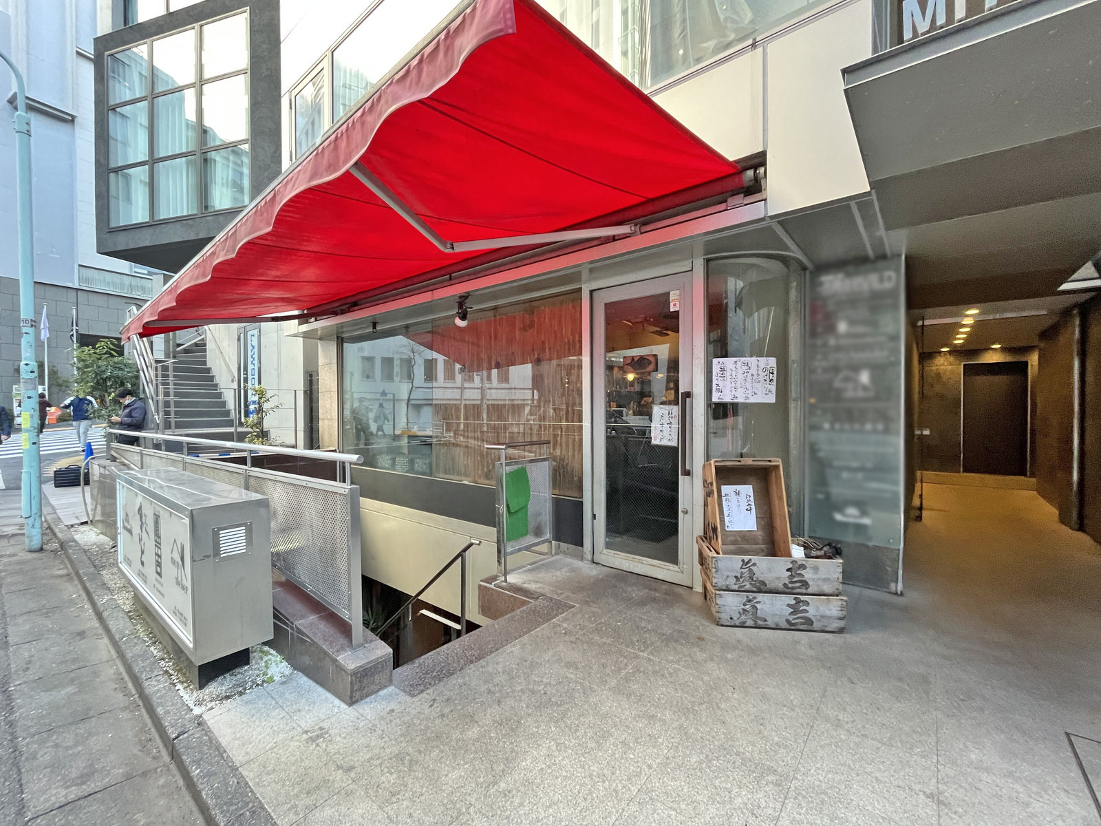 1階の飲食店