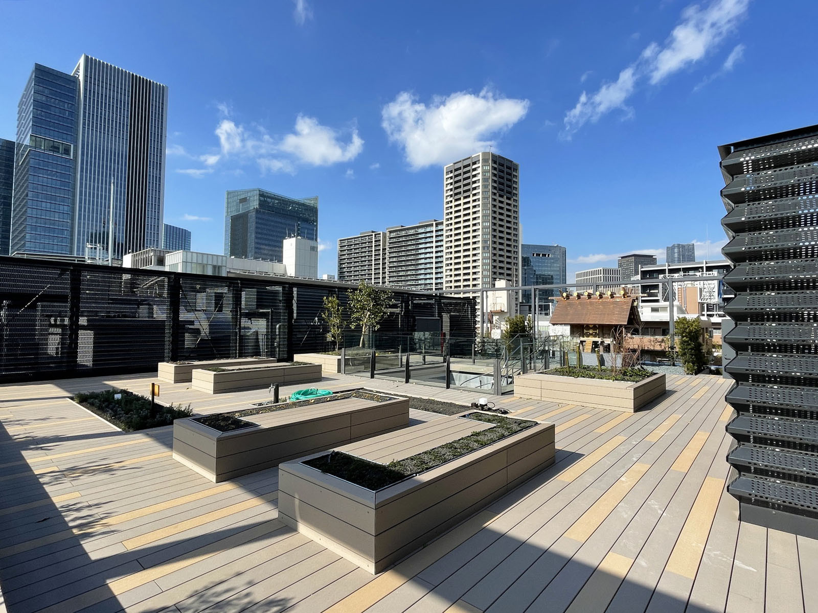 屋上の様子