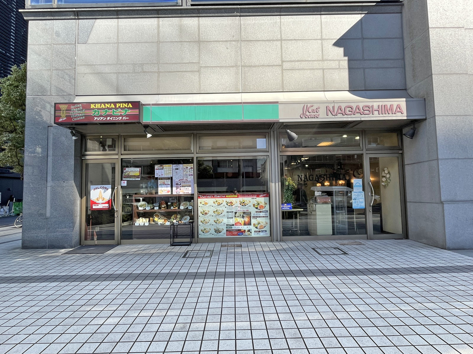 1階テナントの様子