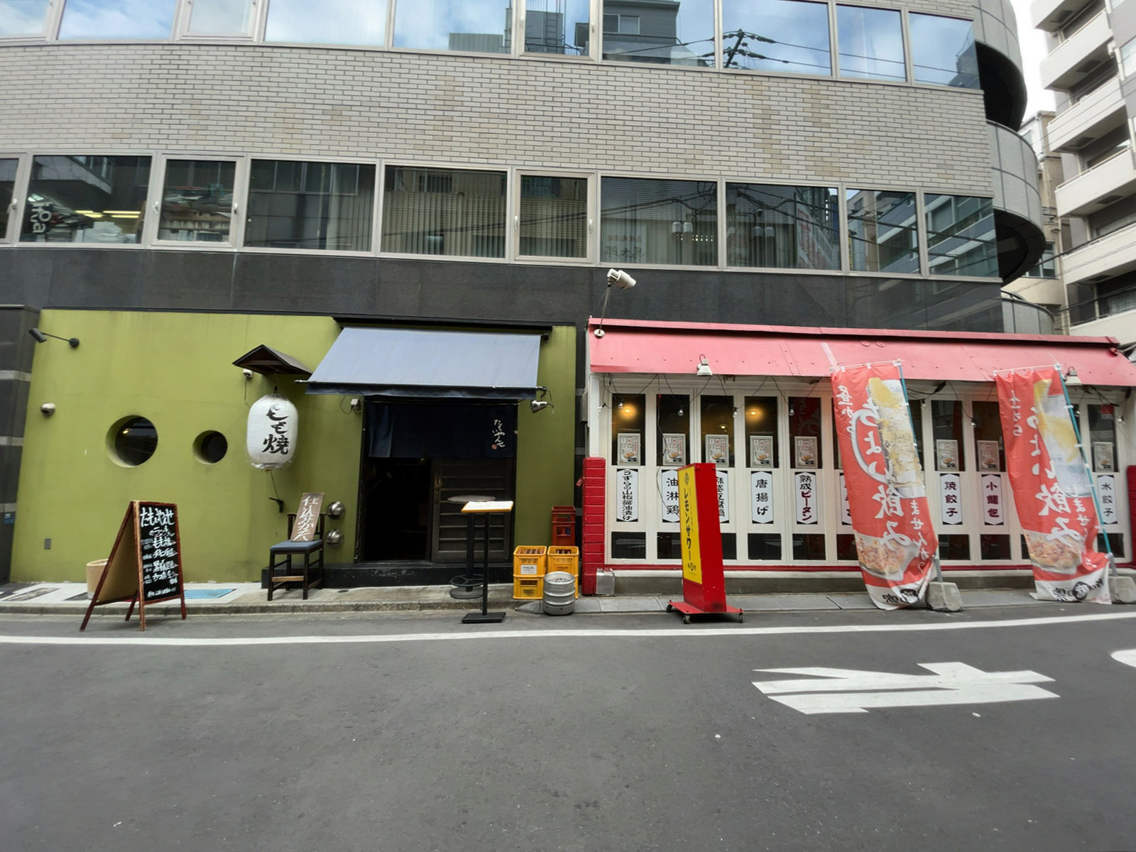 1階の飲食店