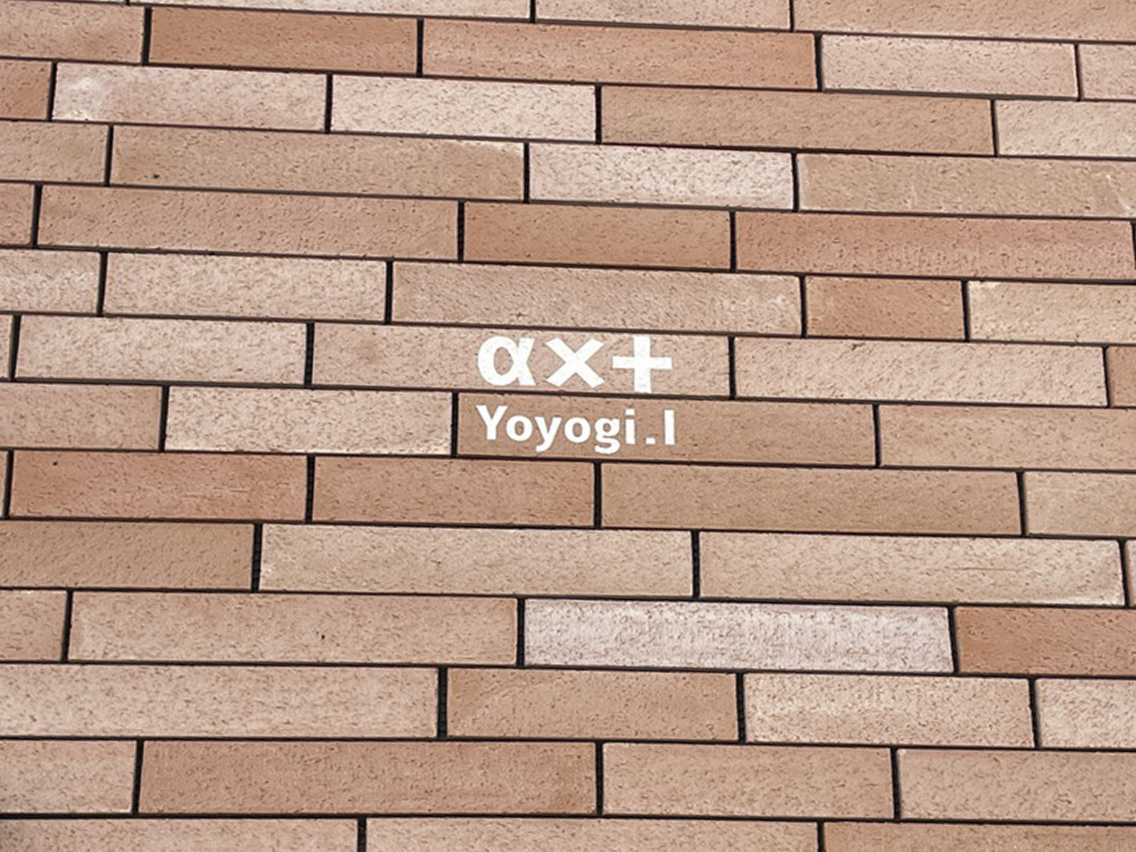 ネームプレート：AXT Yoyogi.1