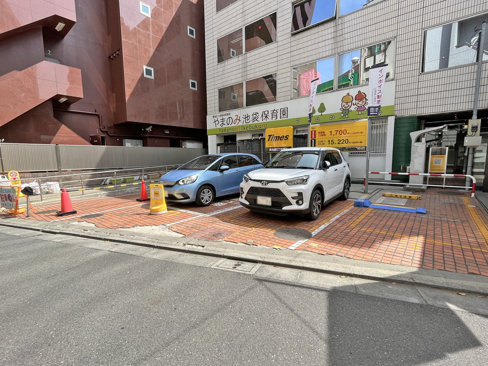 1階のコインパーキング