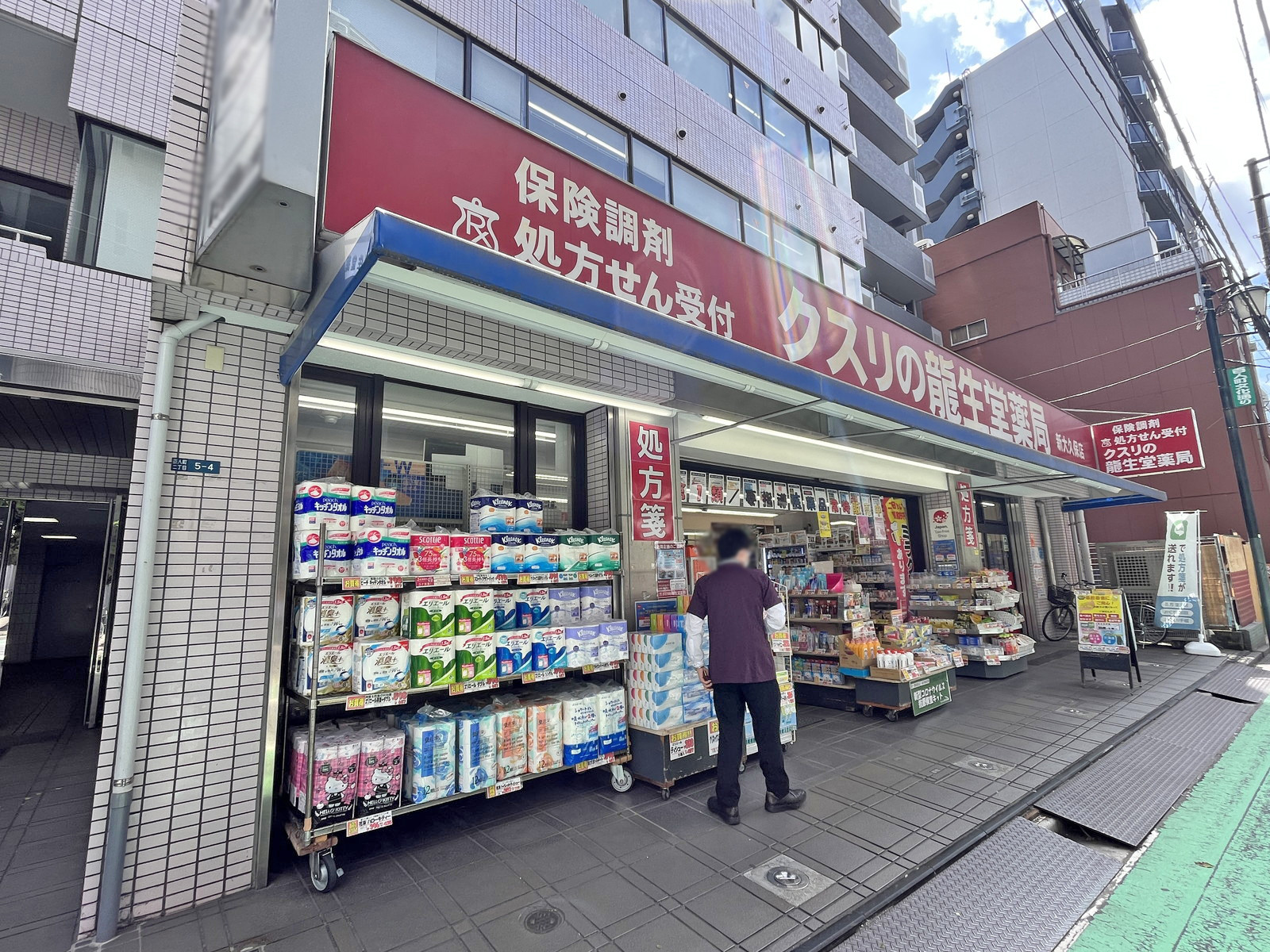 1階テナントの様子