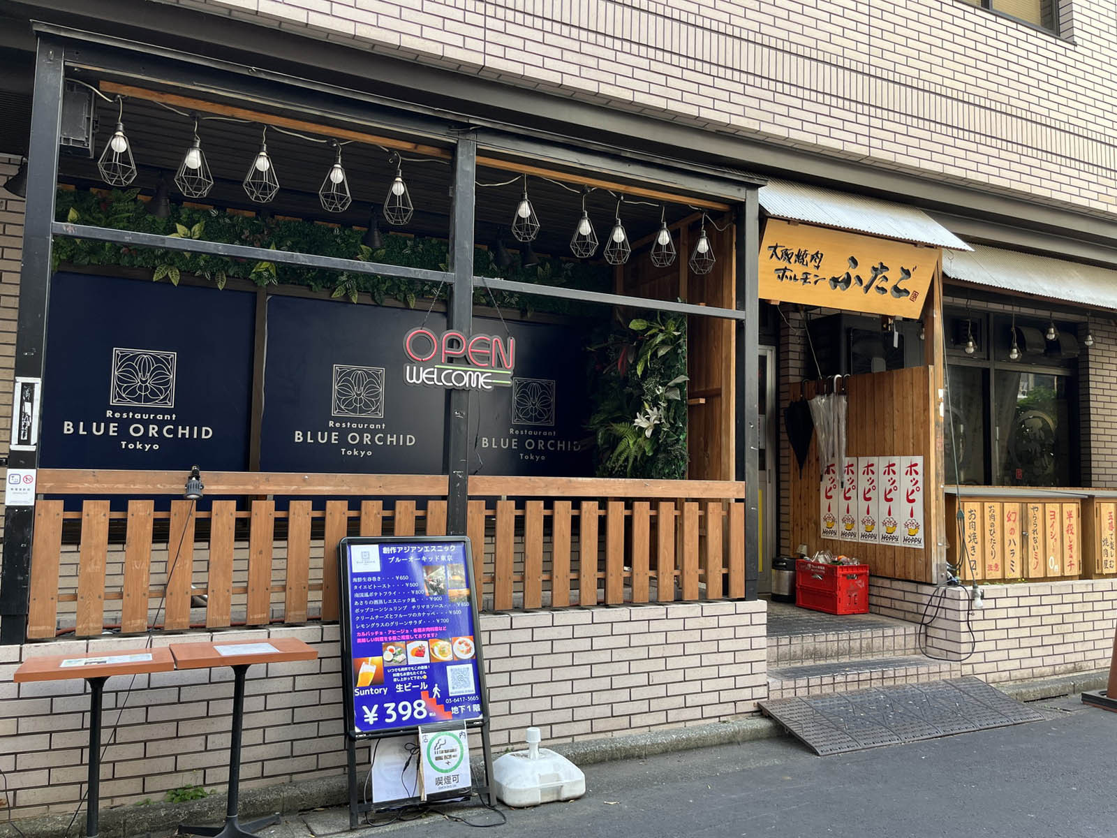1階のテナントの様子